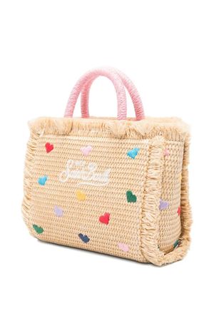 Borsa tote Vanity in paglia beige SAINT BARTH KIDS | VAMI00900344L